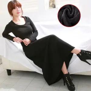 안감퍼 롱원피스 sd-6883- 롱티 면 미니