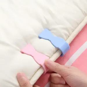 이불고정집게 침대 이불 커버 밀림 방지 고정 집게 클립 6P RD-11622