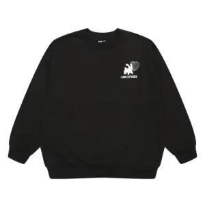 소이주니어 HC17 블랙 바니 크랙 맨투맨티1 상하복 25f5781