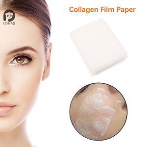 50개봉지 일회용 패치 수용성 페이셜 마스크 페이퍼 코누스 펩타이드 동결건조 필름 타입 콜라겐