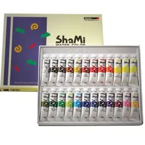 샤미 전문가용물감 수채화물감 그림물감 신한수채화물감 10ml