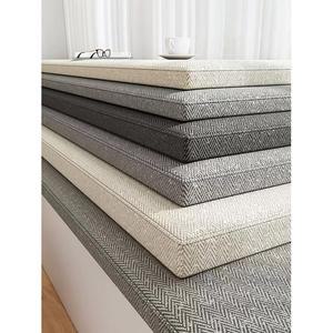 매트 식탁 쿠션 긴의자 스펀지 직사각 방석 벤치 긴의자방석 식탁의자쿠션 소파 대형 다크