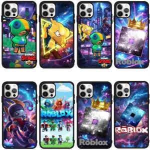 브롤스타즈 마인크래프트 로블록스 휴대폰케이스 S23 아이폰15프로 노트20울트라 S21 S22 A32 갤럭시퀀텀4
