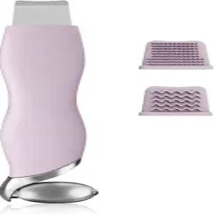 블랙헤드 제거 모공 청소 쿨링 스 롤러 및 실리콘 브러시 헤드 2개를 위한 뱅진 스크래퍼 도구 스킨