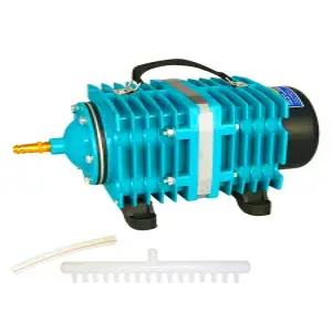 수조 산소 펌프 공기 / 65W 양어장 공급기 호스+에어스톤 수족관 813형+16m 기