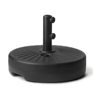 원형 파라솔 물통 받침대 22kg 스틸 기둥고정 모래 플라스틱 가벼운 경량