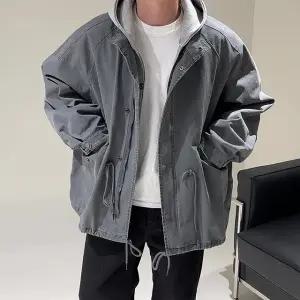 슬레이 피그먼트 오버 야상 자켓