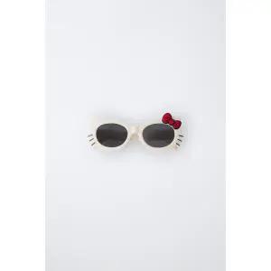 [국내배송] 자라 ZARA 헬로키티 뿔테 선글라스 - 크림 970349
