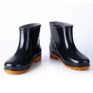 앵글부츠앵글부추 남성용 어른 발목 장화 발편한 신발 다용도 기능화