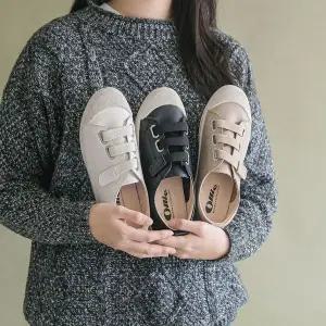 [NS홈쇼핑][eTV] 올리 탐탐 벨크로 큐빅 쿠션 스니커즈 3cm[35772585]