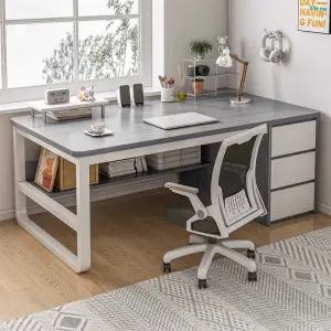 고등학생 심플 책상 서랍형 테이블 대학생 원룸 서재