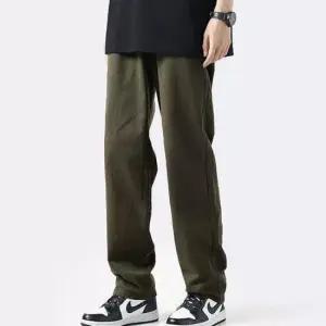 추리닝 캐주얼 남성 베이직한 허리밴딩 일자 면 팬츠 바지