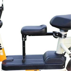 전기자전거 안장 앞좌석 시트 의자 앞자리 슬림 아동시트 탈부착 쿠션 뒷좌석 블랙