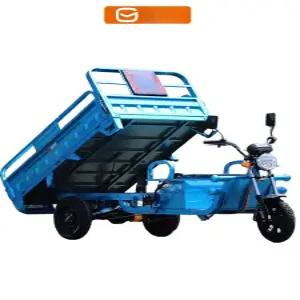 전기 삼륜 오토바이 농업용 운반차 삼발이 적재함 전동차 배달 스쿠터 마실 농사 마을