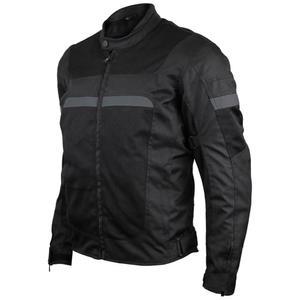 밴스 가죽 남성 어드밴스드 올 시즌 반사 메시 & 텍스타일 모터사이클 재킷 /CE 아머 및 탈착식 라이너