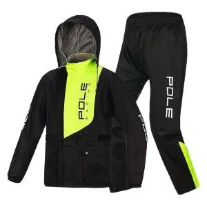 POLE 오토바이 우의 라이더 배달용 전신 방수복 분리형 비옷