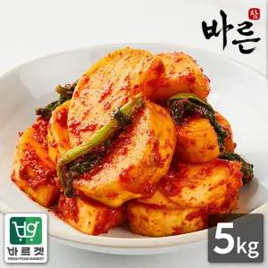 [NS홈쇼핑]참바른김치 프리미엄 국내산 김치 석박지 5kg / 바른재료 바른위생..[35769801]