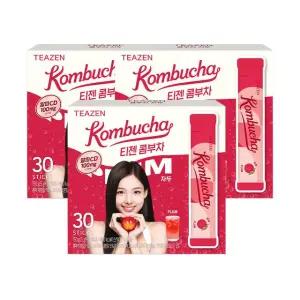 티젠 콤부차 자두 30스틱X3박스
