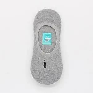 [S60A314]페이크삭스 무지 발목양말 그레이 5켤레