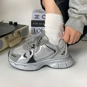 [SBCZRV0]스니커즈 어글리슈즈 패션스니커즈 실버