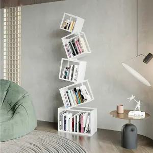 책선반 블랙 오픈 북타워 선반 진열대 북선반 스탠드 이동식