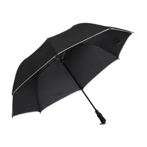 대형 2단 반자동 우산 골프우산 접이식 122cm 블랙