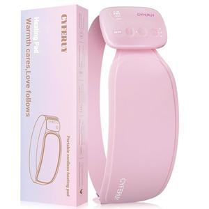 생리통을 위한 휴대용 온열 패드, 5000mAh 마그네틱 컨트롤러가 장착된 를 3가지 레벨 및 마사지 모드, 여성용 크리스마스 선물