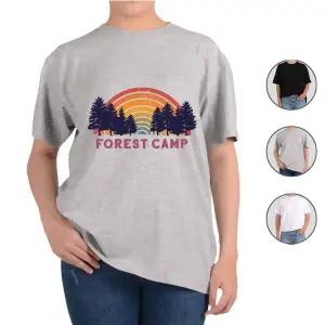 반팔티셔츠 캠핑 등산 포레스트 캠프 10번 그림 다양한색상