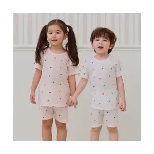 미니하트 모달메쉬 반팔실내복(2color)