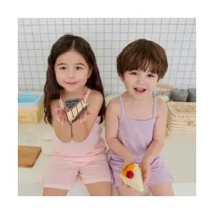 잼잼 모달메쉬 끈나시실내복(5color)