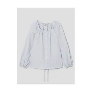 매장정품 에잇세컨즈 8SECONDS 스트라이프 긴팔 블라우스 그레이 356364SM73 675800