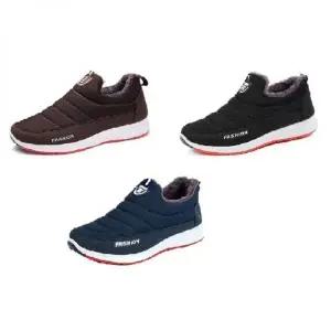 남자 털신발 겨울 슬립온 운동화