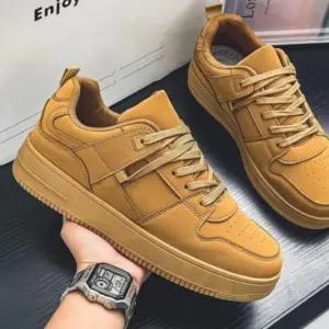 남성 베이직 키높이 통굽 운동화