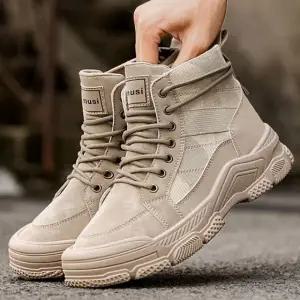 남성 하이탑 발편한 워커 런닝화