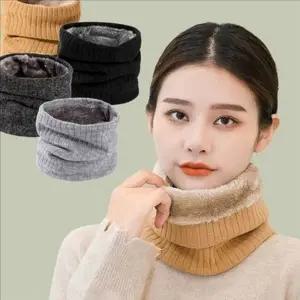 융털 겨울 넥 워머 남녀공용 방한 넥 워머 스키 보드