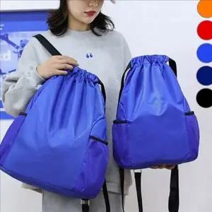 캐주얼 스트링 백팩 데일리 나일론 백팩