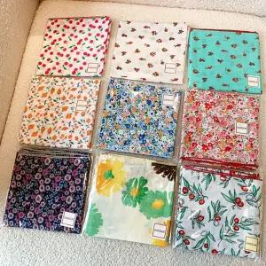 55x55 데일리 면 사각 손수건 스카프 간절기 목 선물