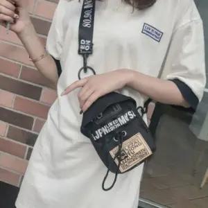 (색상 핑크)남성 슬링백 미니 힙색 여행용 웨이스트 가방 허리