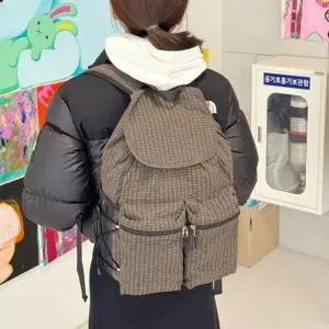 여성 캐주얼 후드형 경량 백팩 데일리가방 여행용백팩