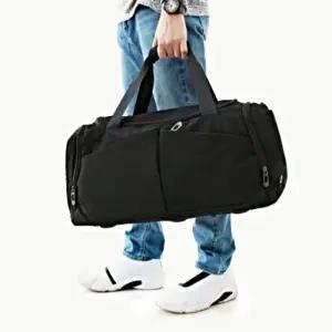 (색상 블랙)대용량 여행용 보스턴 백 블랙 나일론 보스턴 백 운동용 짐가방
