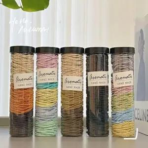 짱짱한 대용량 머리끈 무매듭 고무줄 로프 헤어끈