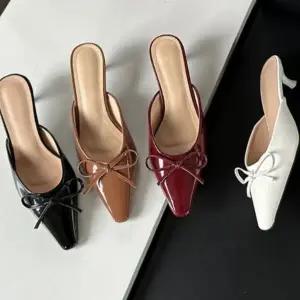 여성신발 단화 슬링백 슬리퍼 플랫 슈즈 ST2586