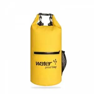 (옵션1-옵션2 옐로우-10L)물놀이 방수 가방 수상 드라이 백 대용량 수영장 여름