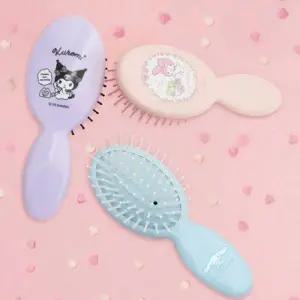 캐릭터 미니 쿠션 브러시 휴대용 헤어 브러시 머리 빗 캐릭터 빗 소품