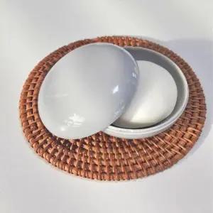 ( )원형 휴대용 비누 샴푸바 여행용 홀더 비누곽 케이스 여행용 수영장 홀더 곽 자석 비누 받침대 케이스