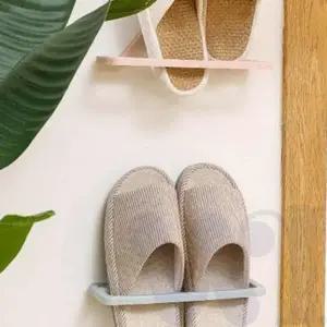 ( )욕실 슬리퍼 걸이 1P 화이트 실내화정리대 슬리퍼걸이 슬리퍼꽂이 현관신발정리대 화장실슬리퍼걸이