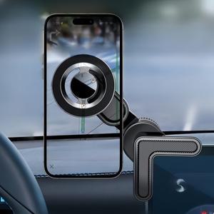 자동차 디스플레이 화면용 범용 자석 핸드폰 홀더 360도 회전 강력 차량용 거치대 아이폰 15 MagSafe 샤오