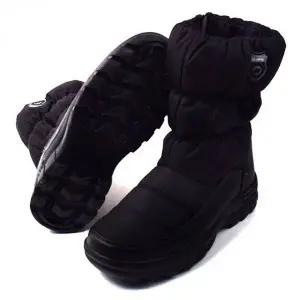 남성 겨울 방한 퍼 부츠 패딩 슈즈 털 안감 캐주얼 방수 신발