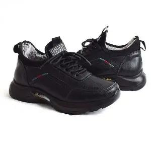 [에이치플러스몰]경량 힐탑 방한화 남성 겨울 털신발 보온 안감 퍼 방한슈즈