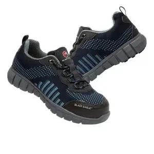 안전용품 블랙이글 VC30N 니트 합성피혁 플리스틱토캡 논슬립 4형 경작업 안전화